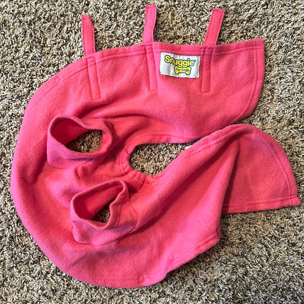 3/$15 Pink Snuggie for Dogs